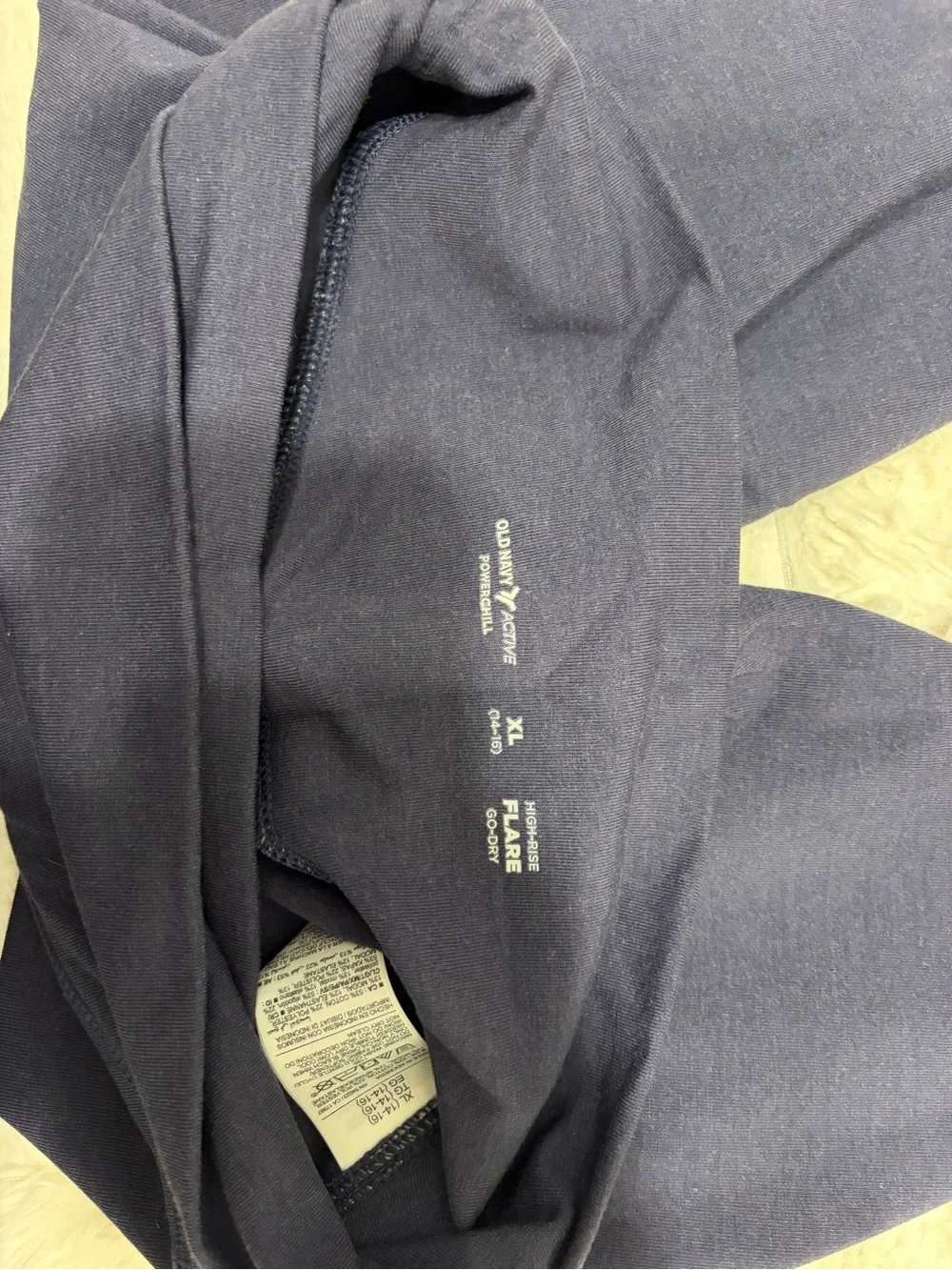 Old Navy Girls Navy Blue Leggings